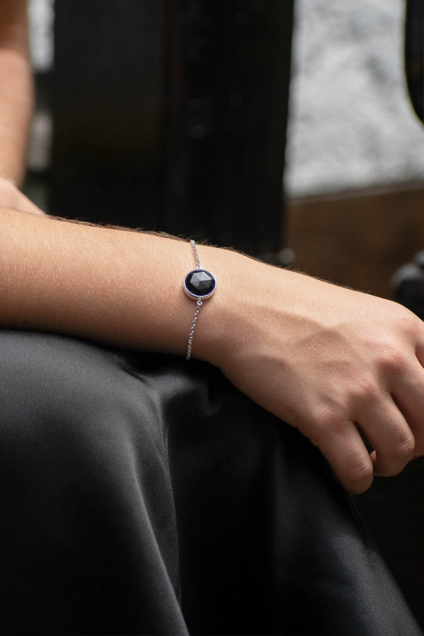 Pulsera Marte ónix negro