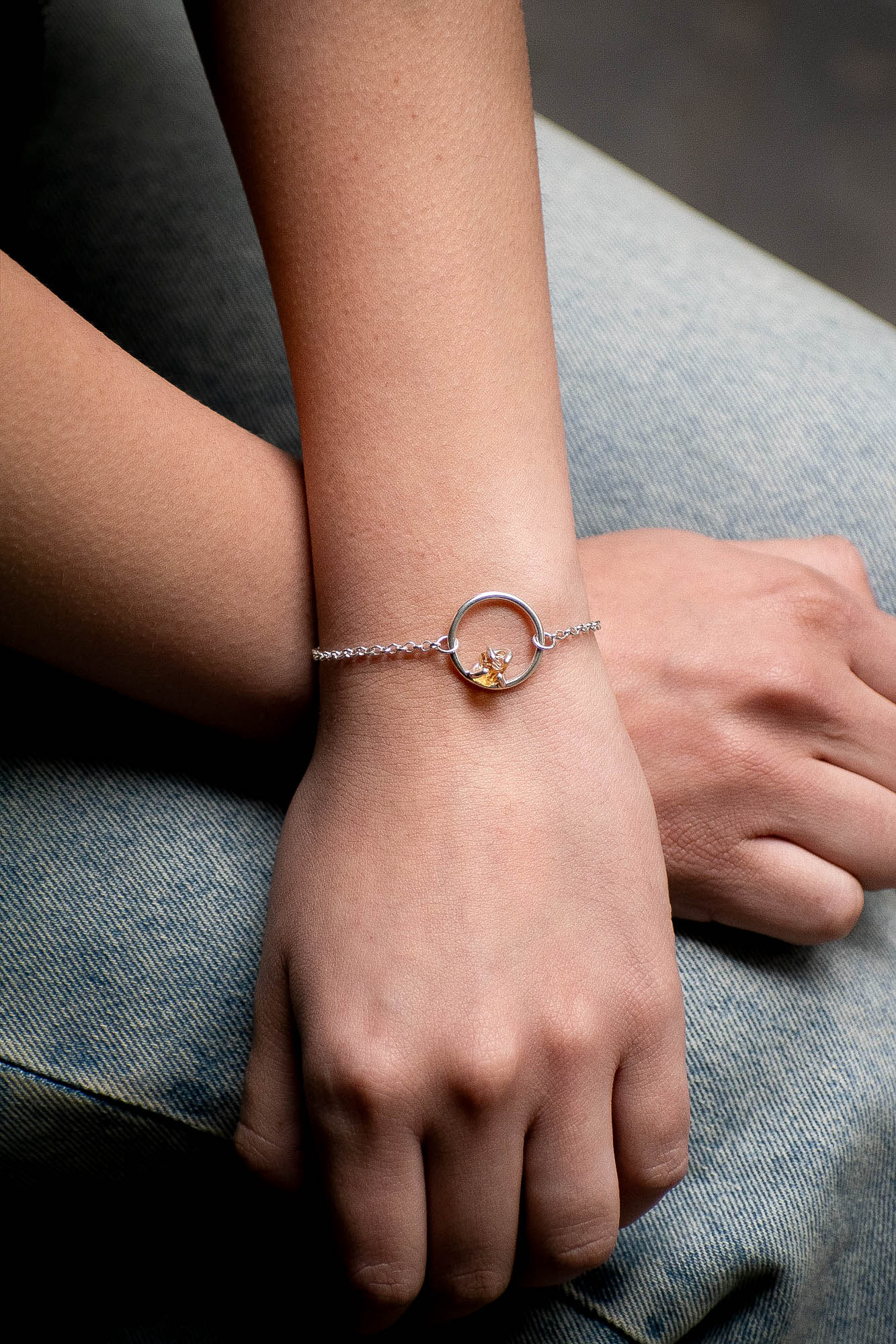 Pulsera Orly citrino - Gallery 1