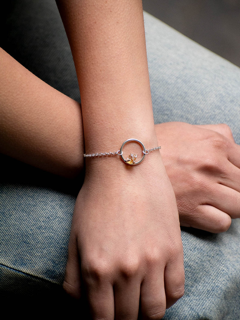Pulsera Orly citrino