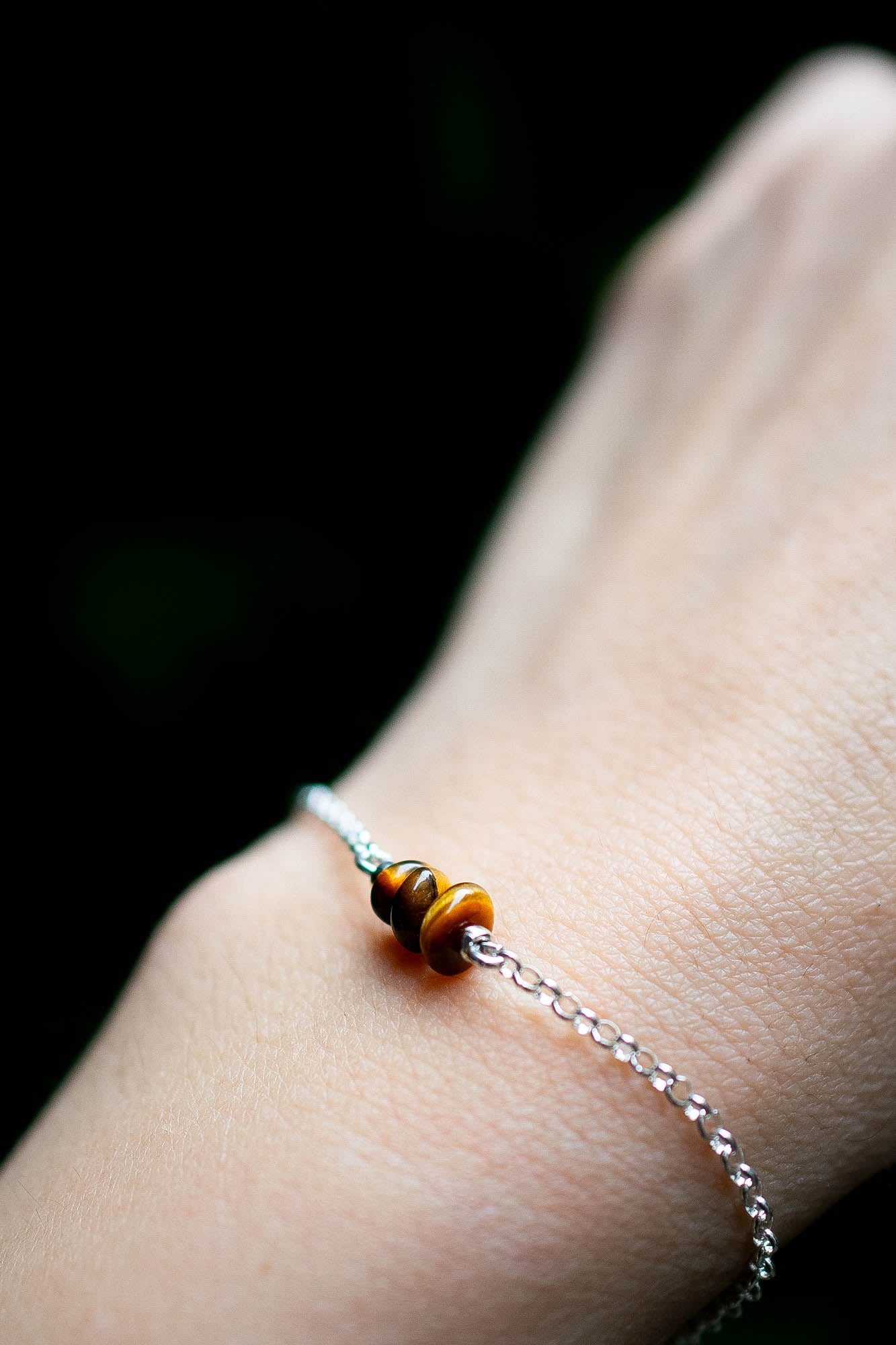 Pulsera Pedra ojo de tigre - Gallery 1