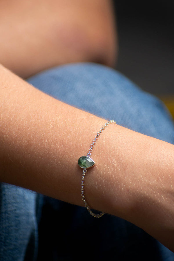 Pulsera Vida ágata musgosa