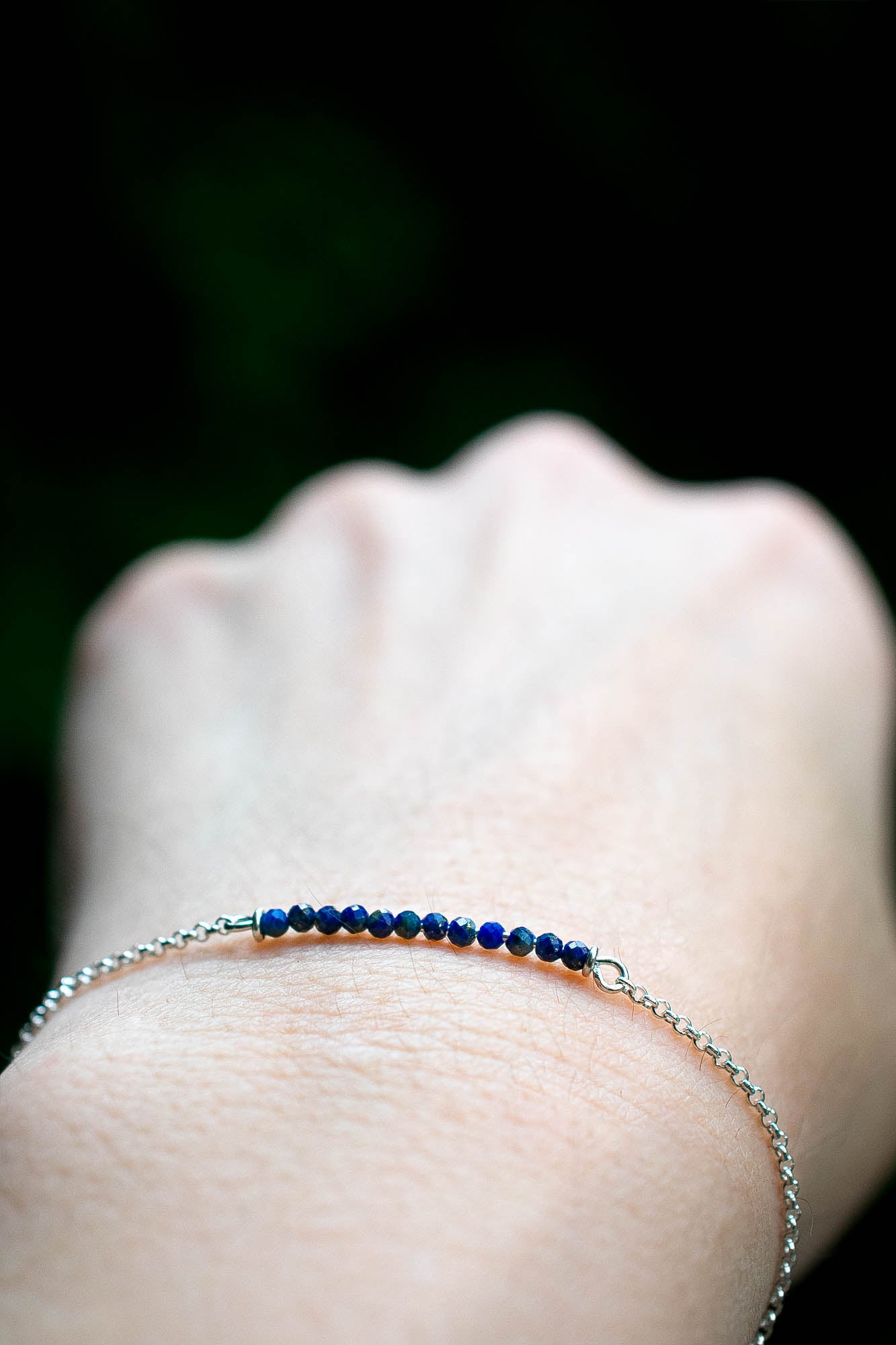 Pulsera Zea lapislázuli - Gallery 1