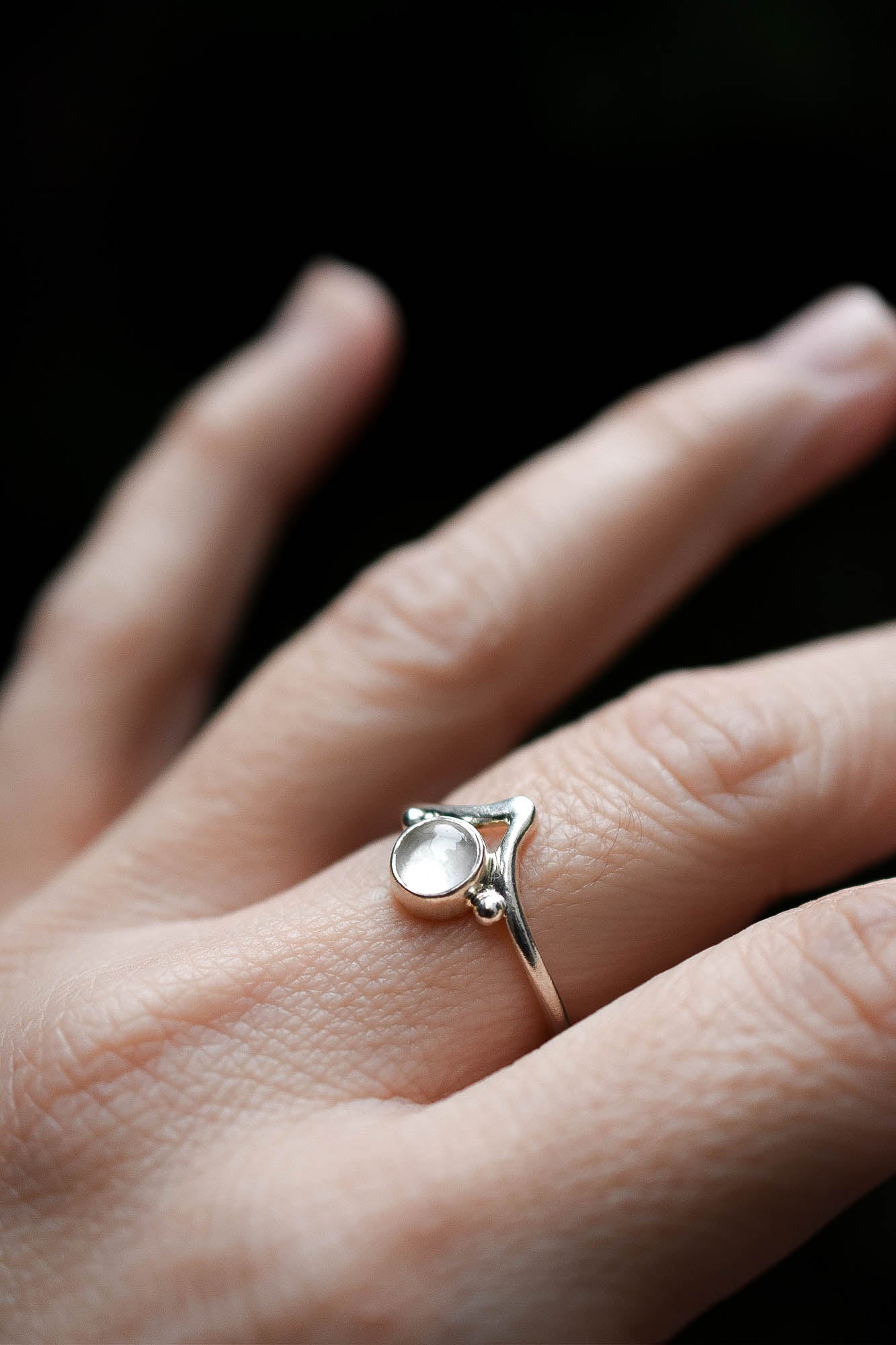 Anillo infinity cuarzo cristal - Gallery 2