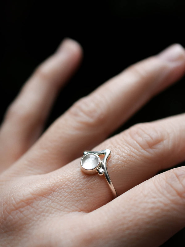 Anillo infinity cuarzo cristal - Secundaria