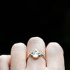 Anillo infinity cuarzo cristal