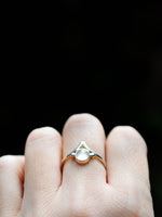 Anillo infinity cuarzo cristal - Miniatura 1