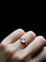 Anillo Kora cuarzo rosa - Miniatura 1