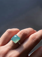 Anillo Nova calcedonia aguamarina - Miniatura 1