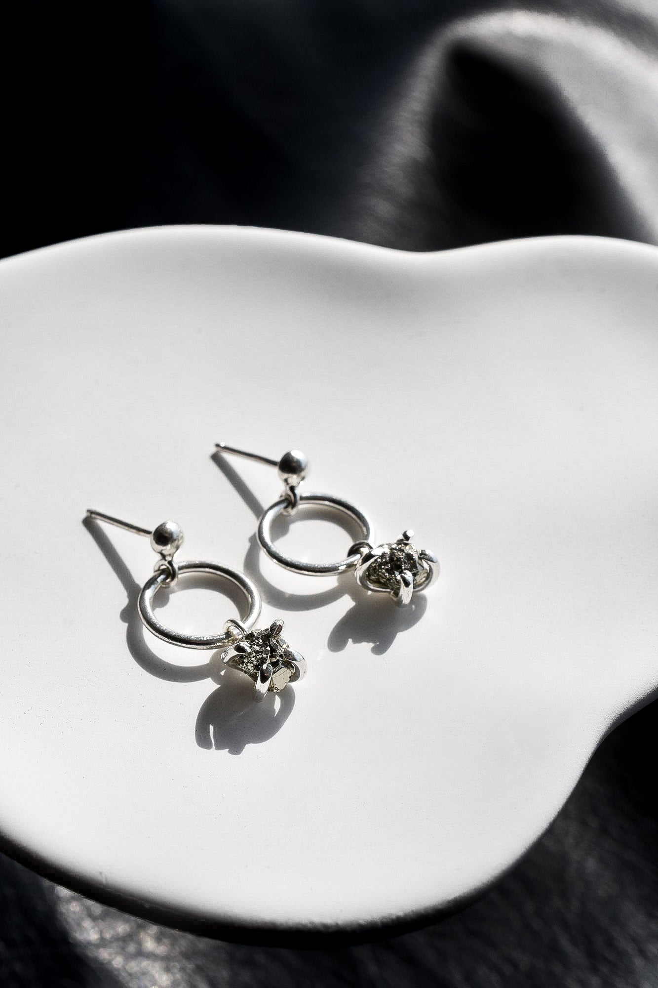 Aretes Hoku pirita - Gallery 1
