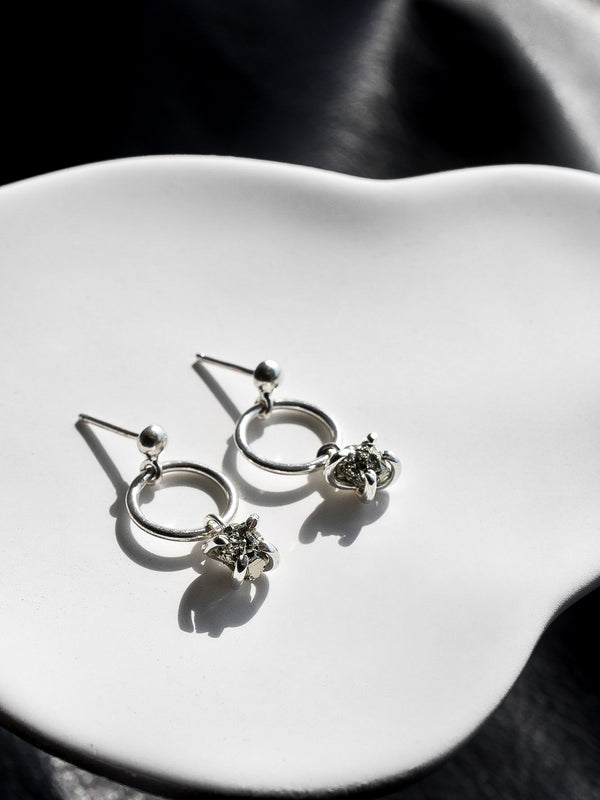Aretes Hoku pirita