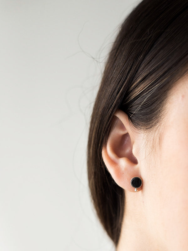 Aretes Orbitt turmalina negra - Secundaria
