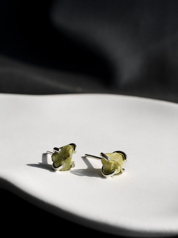 Aretes Raw serpentina