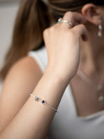 Pulsera Camus obsidiana y pirita - Miniatura 1