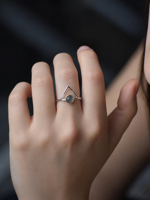 Anillo Evania labradorita - Secundaria