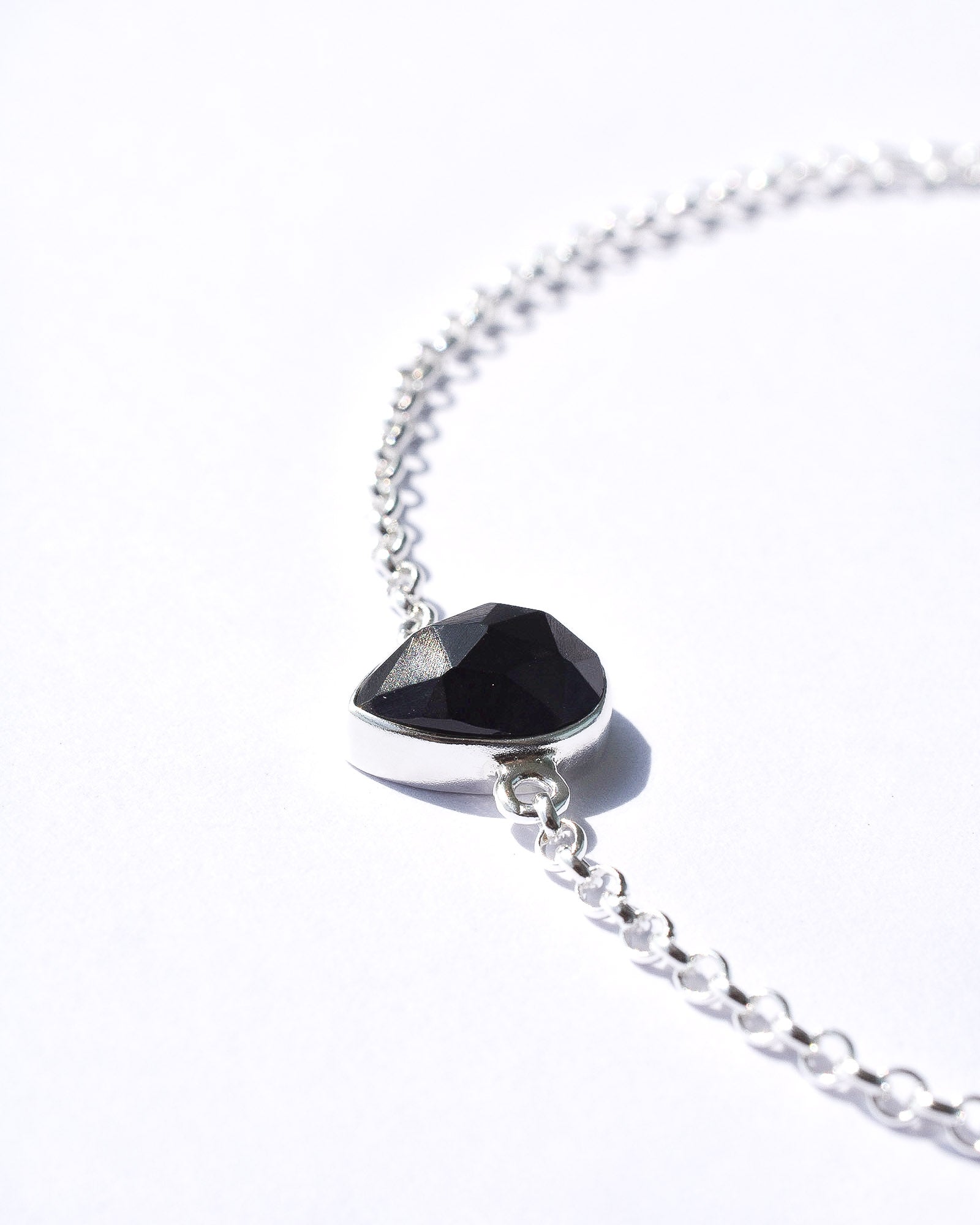 Pulsera Ghana ónix negro - Gallery 2