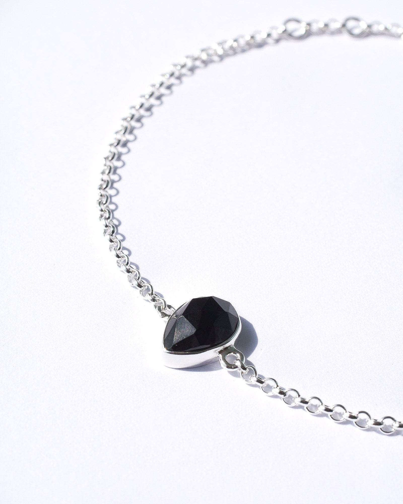 Pulsera Ghana ónix negro - Gallery 1