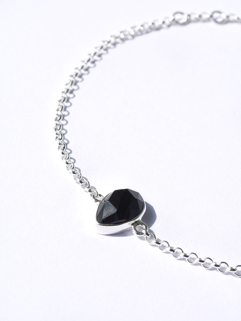 Pulsera Ghana ónix negro