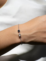 Pulsera Camus turmalina y cuarzo cristal raw - Miniatura 2