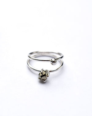 Anillo Duva pirita
