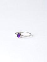 Anillo Gia gota mini amatista - Miniatura 1