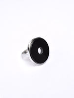 Anillo Sol obsidiana negra - Miniatura 1