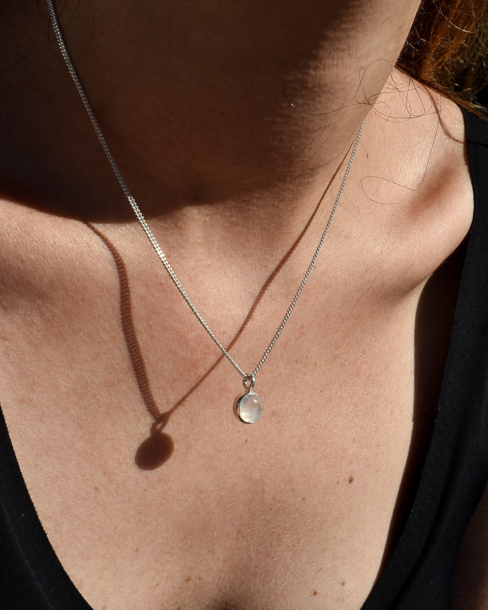 Collar Lua piedra luna - Gallery 3