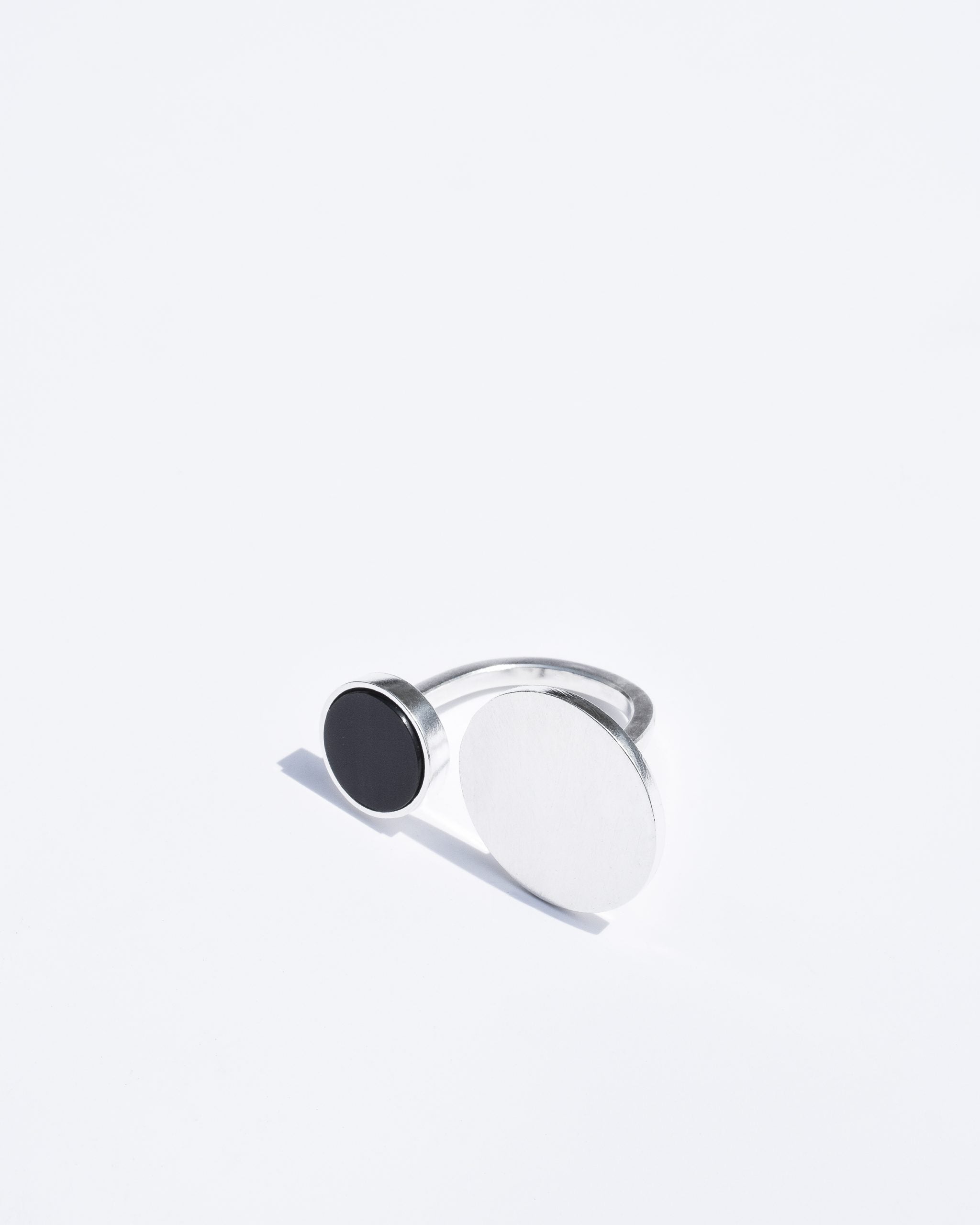 Anillo Thoros obsidiana negra - Gallery 1