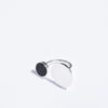 Anillo Thoros obsidiana negra