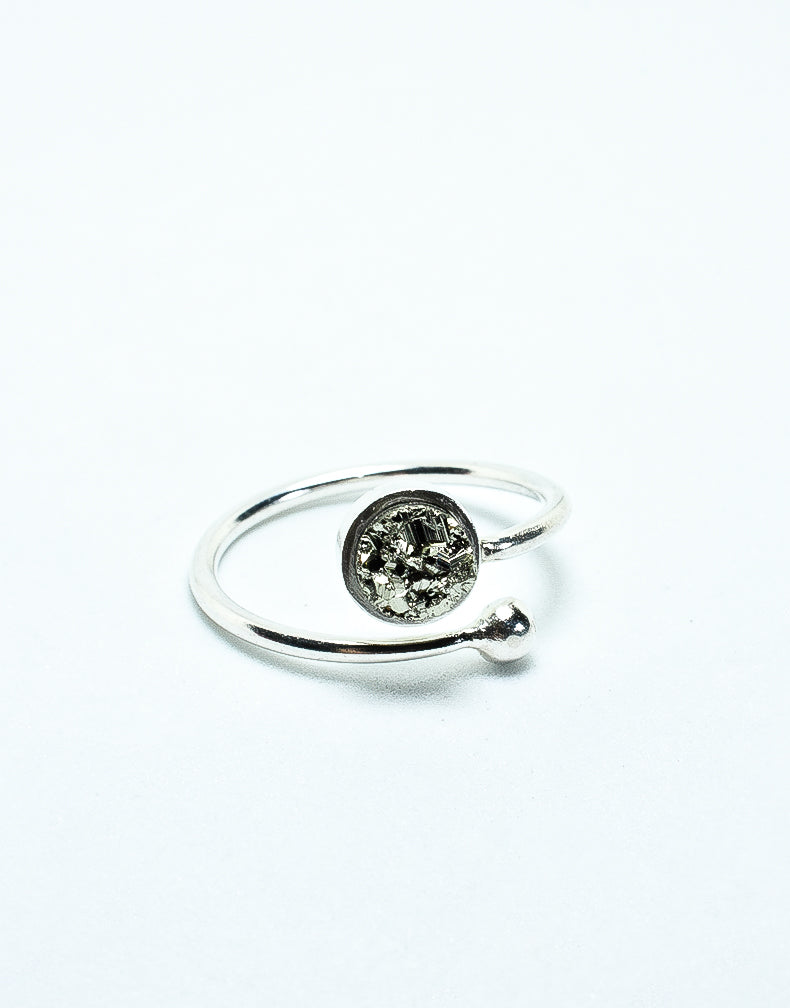 Anillo Oberón pirita - Gallery 1