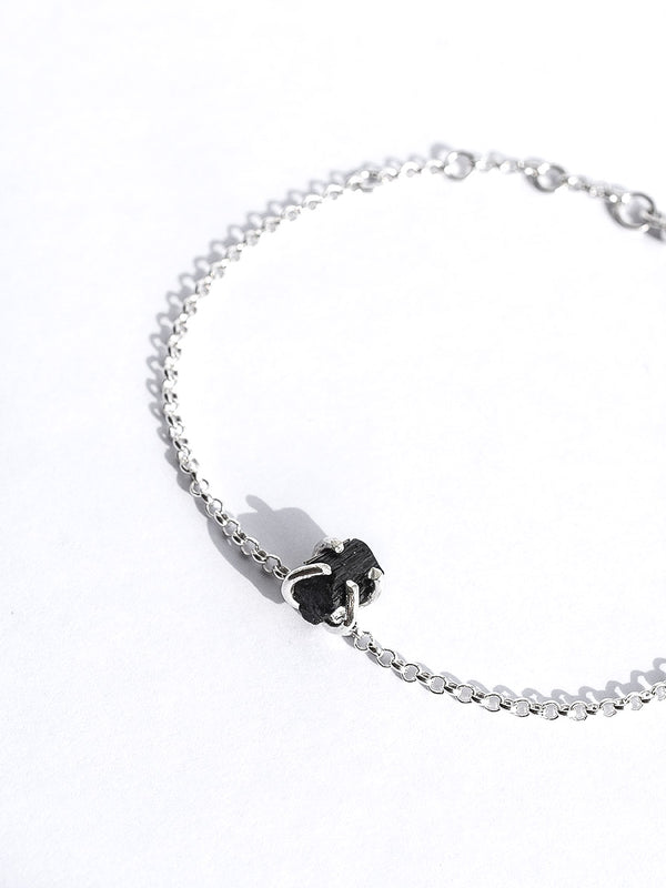 Pulsera Spark turmalina negra